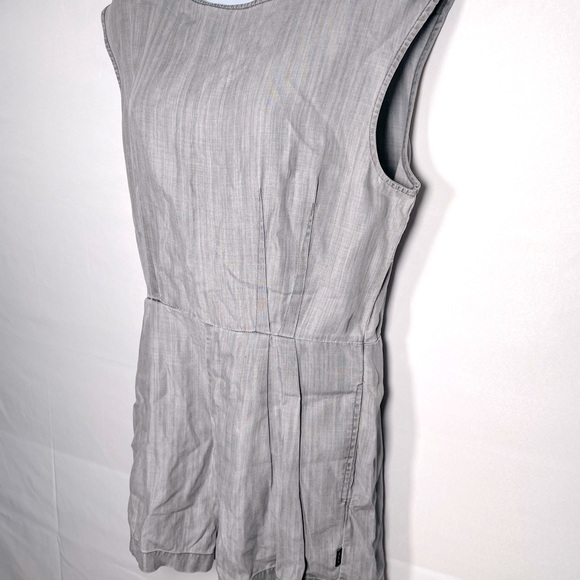 RVCA Grey Romper Cut Out Back Size Large - Picture 3 of 7